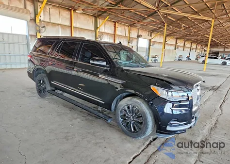 2023 Lincoln Navigator L z USA, uszkodzony, nr VIN 5LMJJ3NG4PEL13793